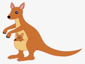 Kangaroo Cartoon Png Free Download - Clipart Picture Of Kangaroo #3619049