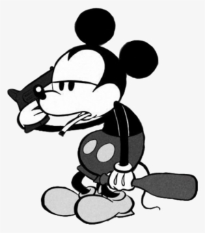 Mickey Mickeymouse Blackandwhite Mouse Cartoon Cartoons - Mickey Mouse #3619630