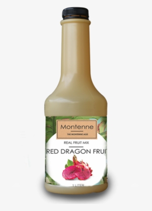 Montenne Red Dragon Real Fruit Mix 1l - Glass Bottle #3620073