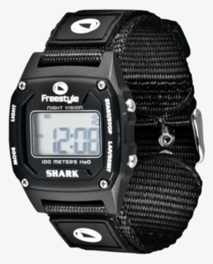 Blk - Shark Classic Mid Watch In Black / Nylon #3620633