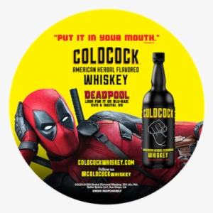 Coldcock American Herbal Whiskey Has Partnered With - Deadpool (blu-ray/uv) Starring Ryan Reynolds (dvd) #3620901