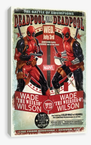 Deadpool Vs Deadpool - Deadpool Kills Deadpool Poster #3621074