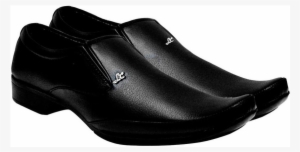 Shoe Island ® Premium Class Black Leatherette Slip-on - Party Wear Shoes Men #3621404