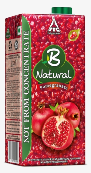 B Natural Mixed Fruit Drinks - B Natural Pomegranate, 200ml #3622465