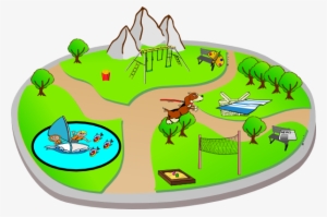 Nature Clipart Nature Park - Park Clipart #3622842