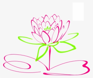 How To Set Use Lotus Clipart - Simple Flower Drawings Lotus #3622871