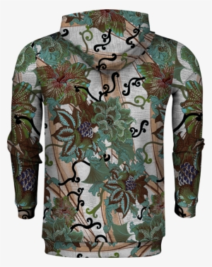 3d Flower Abstract Hoodie - Sweater #3622998