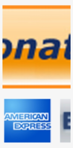 Paypal Donate Button - We Now Take Credit Cards Banner Sign #3623574