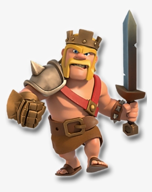 Barbaro Clash Of Clans Png - Clash Of Clans Barbarian King Png #3624450