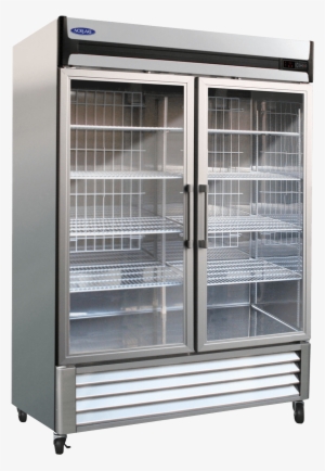 Gr49ssg 0 1 - Refrigerator With Two Glass Doors #3624524