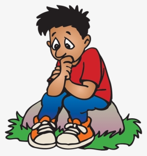 Grade - Sad Cartoon Boy Png #3624823