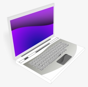 Laptop White Purple Image - White And Purple Laptops #3625113