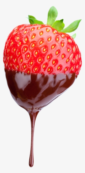 Strawberry With Chocolate Png #3625333