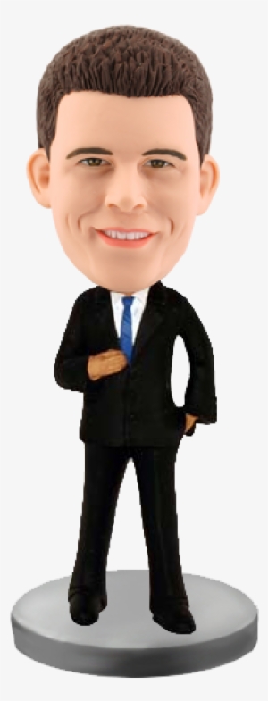 Customized Bobblehead Businessman - Ice Hockey #3625490