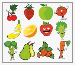 Download Examples Healthy Fruits And Vegetables Clipart #3625712