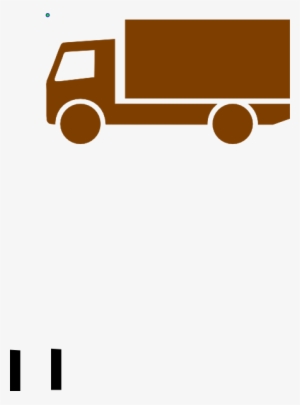Brown Lorry Svg Clip Arts 444 X 600 Px #3625739