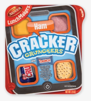 Armour Lunchmakers Cracker Crunchers With Meat , Cheese, - Armour Lunchmakers #3626339