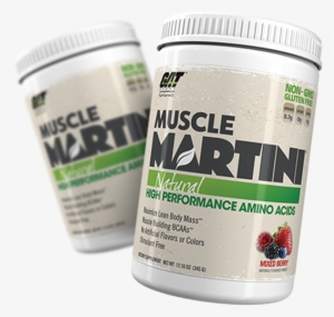 $36 - - Gat Muscle Martini Natural Mixed Berry 30 Servings #3626618