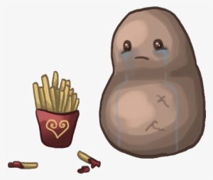Potato Clipart Sad - Sad Potato #3626722