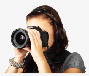 About Jsmp - Girl With Camera Png #3626842