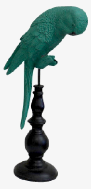 Green Parrot On Stand - Macaw #3628155