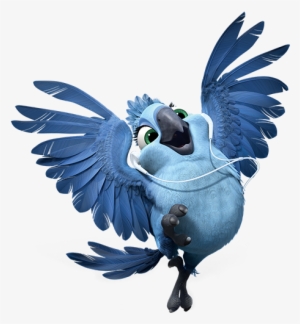Blue Parrot Png Background Image - Rio 2 Characters #3628314