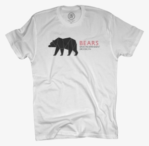 Brooklyn Bear Adult Unisex T, Arctic White $25 - T-shirt #3628436