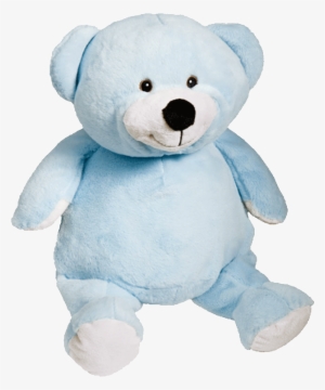 Mister Blue Buddy Bear - Embroidery Buddy Stuffed Animal - Mister Buddy Bear #3628661