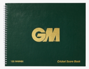 100 Innings Scorebook - Gm Cricket Scorebook - 100 Innings Wire Bound #3629364
