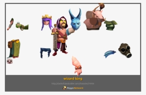Clash Of Clans Wizard King Download - Clash Of Clans #3629885