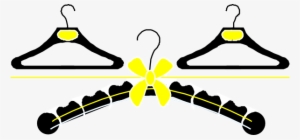 Black And Gold Hangers Svg Clip Arts 600 X 281 Px #3630460