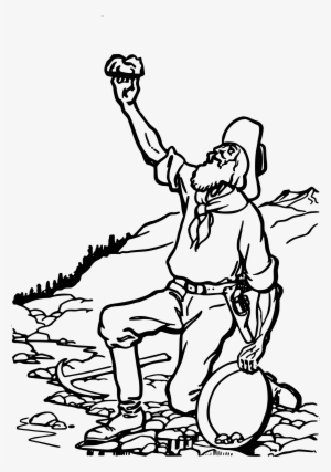 This Free Icons Png Design Of Gold Rush Miner #3630538