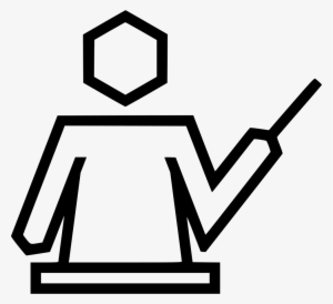 Png File - White Teacher Icon Png #3630699