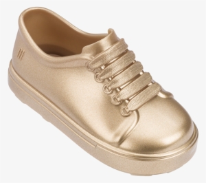 Mini Melissa Gold Be Shoes #3630729