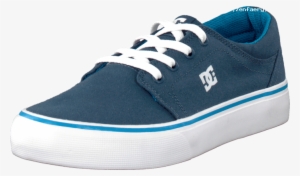 Dc Shoes Kids Trase Tx Shoe Navy/bright Blue 48954-01 - Dc Shoes Trase Joggesko, Rød #3631095