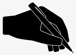 Hand With A Pen Graphic - Illustration #3633366