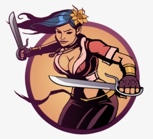 Girl Butterfly Swords - Shadow Fight 2 Girl Characters #3633550