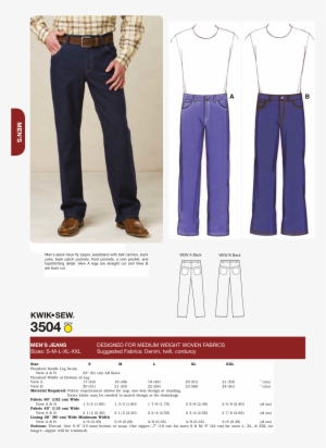 K3504 Mens' Jeans - Jeans - S - M - L - Xl - Xxl #3633648