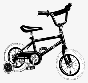 Clip Art Transparent Stock Bike With Training Wheels - 3drose Im In Training, Mouse Pad, 8 #3633757