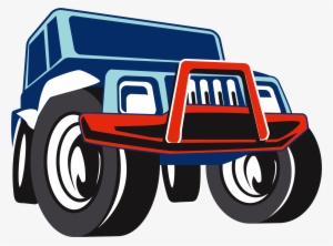Car Wheel Clipart Jeep Tire - Animado Jeep Dibujo #3634308