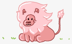 Lion~steven Universe~sitting In The Grass - Steven Universe Sitting #3635083
