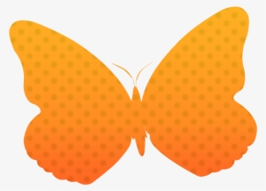 Orange Butterfly Png - Portable Network Graphics #3635599