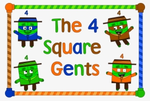 The 4 Square Gents - Numberblocks Barbershop Quartet #3635779