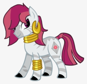Rose Crystal The Zebra - Cartoon #3635836