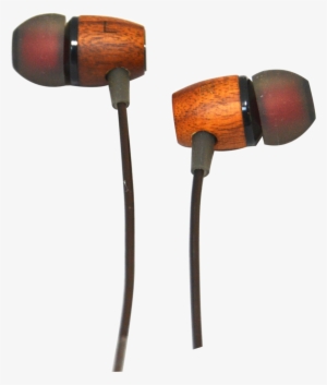 Vibgyor Wvw1 Woods Strong Bass Earphone Brown - Headphones #3636303