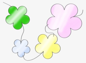 Flower Garlands - Balloon #3636899