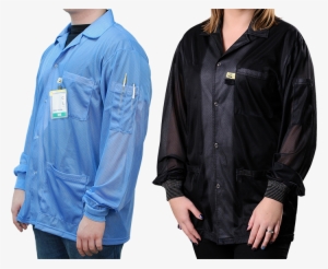 Statshield Smocks - Jackets - Esd Lab Coats Black #3637638