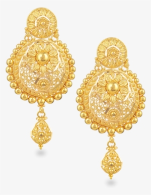 26756 1 Copy - Indian Gold Earring #3638370
