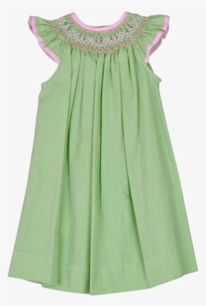 This Is A Beautiful Bishop Dress With A Classic Geometric - Day Dress #3638744