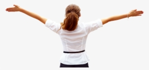 When I Stand In David's Tent - Person Praising God Png #3639512